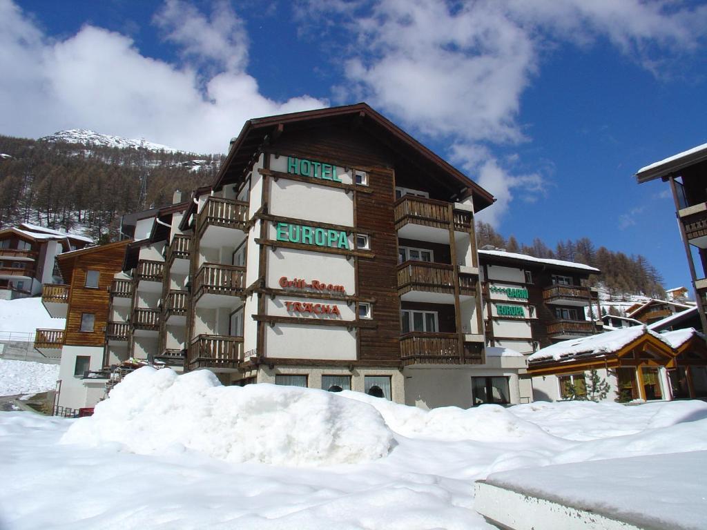 Hotel Europa Guest House Saas-Fee Exterior foto
