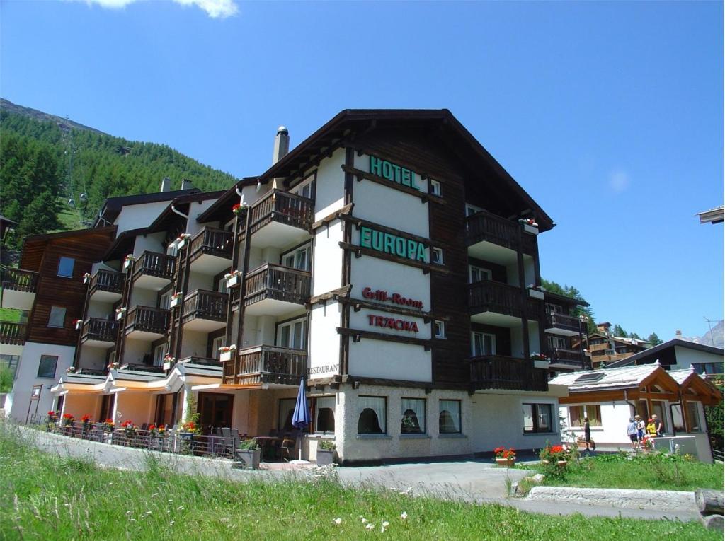 Hotel Europa Guest House Saas-Fee Exterior foto